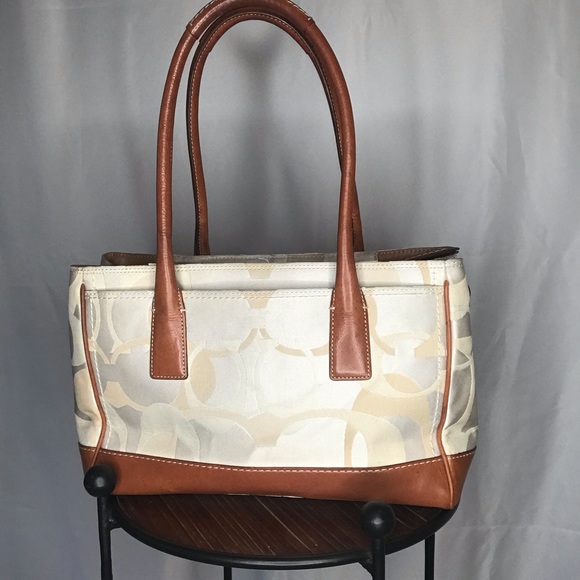 Authentic Coach Hamptons Optic Bag - Picture 2 of 8